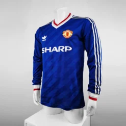 1986-88 Manchester United Third Long Sleeve Retro Jersey – Fanretro