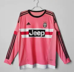2015-16 Juventus Away Long Sleeve Retro Jersey – Fanretro