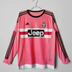 2015-16 Juventus Away Long Sleeve Retro Jersey – Fanretro