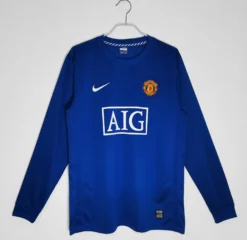 2008-09 Manchester United Third Long Sleeve Retro Jersey – Fanretro