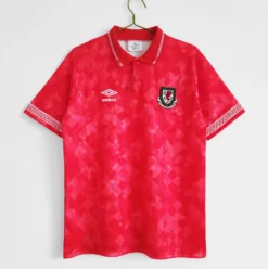 1990-92 Wales Home Retro Jersey – Fanretro