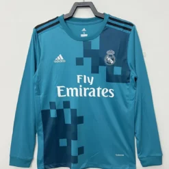 17-18 Real Madrid Third Long Sleeve Retro Jersey – Fanretro