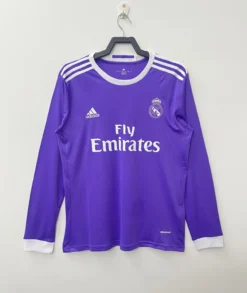 16-17 Real Madrid Away Retro Long Sleeve Jersey – Fanretro