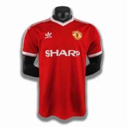 1984 Manchester United Home Retro Jersey – Fanretro