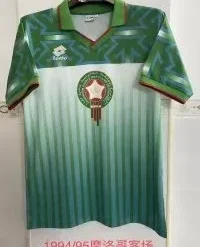 94-95 Morocco Away Green Retro Jersey – Fanretro