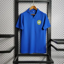 1957-1962 Brazil Away Blue Retro Jersey – Fanretro