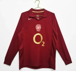 05-06 Arsenal Home Retro Long Sleeve Jersey – Fanretro