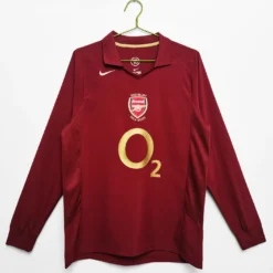 05-06 Arsenal Home Retro Long Sleeve Jersey – Fanretro