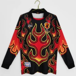 1998 Japan Red Flame Goalkeeper Retro Long Sleeve Jersey – Fanretro