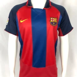03-04 Barcelona Home Retro Jersey – Fanretro
