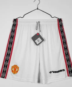 98-99 Manchester United Home Retro Shorts – Fanretro