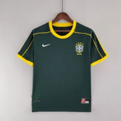 1998 Brazil Green Goal Keeper Retro Jersey – Fanretro