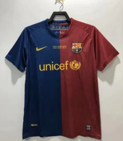 08-09 Barcelona Home Retro Jersey – Fanretro