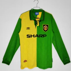 1992-1993 Manchester United Away Long Sleeve Retro Jersey – Fanretro