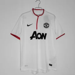 12-13 Manchester United Away White Retro Jersey – Fanretro