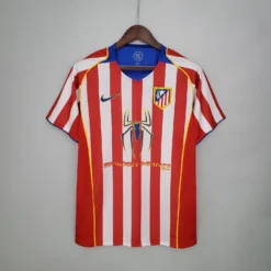 04-05 Atletico Madrid Home Retro Jersey – Fanretro