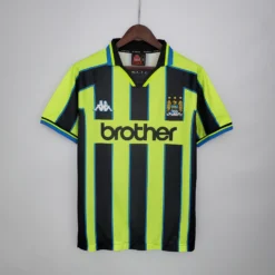 98-99 Manchester City Away Retro Jersey – Fanretro