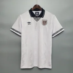 1990 England Home Retro Jersey – Fanretro