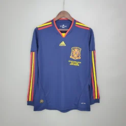 2010 Spain Away Long Sleeve Retro Jersey – Fanretro