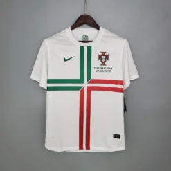 2012 Portugal White Retro Jersey – Fanretro