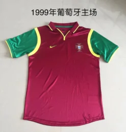 1999 Portugal Home Retro Jersey – Fanretro