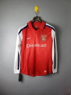 2000 Arsenal Home Long Sleeve Retro Jersey – Fanretro