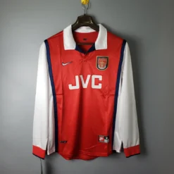 1998 Arsenal Home Long Sleeve Retro Jersey – Fanretro
