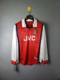 1998 Arsenal Home Long Sleeve Retro Jersey – Fanretro