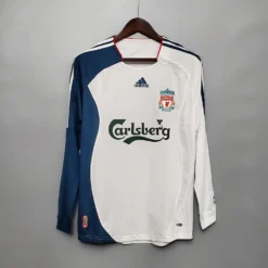 06-07 Liverpool Away Long Sleeve Retro Jersey – Fanretro