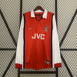 1998-99 Arsenal Home Long Sleeve Retro Jersey – Fanretro