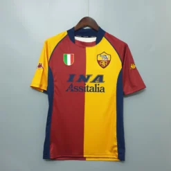 01-02 Roma Home Retro Jersey – Fanretro