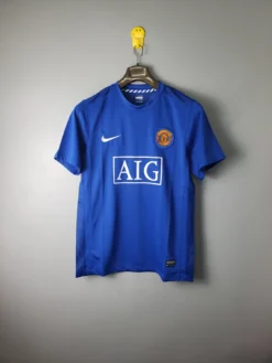 08-09 Manchester United Blue Retro Jersey – Fanretro
