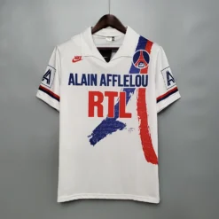 90-92 PSG White Retro Jersey – Fanretro