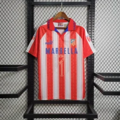 1995-96 Atletico Madrid Home Retro Jersey – Fanretro