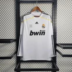 09-10 Real Madrid Home Long Sleeve Retro Jersey – Fanretro