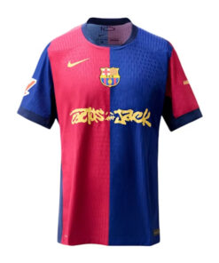 FC Barcelona x Travis Scott Limited Edition Match Home 2024-25 Jersey