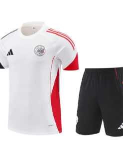 25-26 AX White Short Sleeve Training Suit