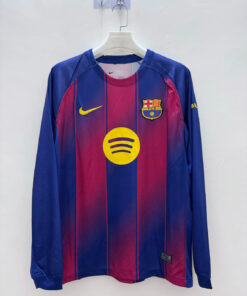 25-26 Barcelona Home Long Sleeve Kit