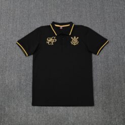 25-26 Corinthians Black Polo