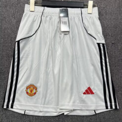 25-26 Manchester United Home Shorts