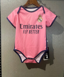 25-26 Real Madrid Pink Baby Clothing