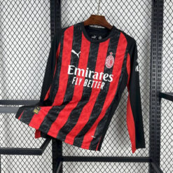 AC Milan Home Long Sleeve Fans Kit 25-26