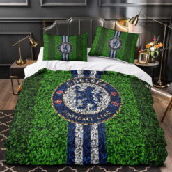 Chelsea Football Club Bedding Sets - Duvet Cover, Flatsheet, Pillowcases Perfect Gift For Fans