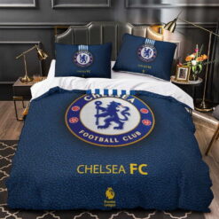 Chelsea Football Club Bedding Sets Gift For Birthday, Father's Day, Mother's Day