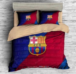 Fc Barcelona #1 Duvet Cover, Bedding Set Gifts For Black Friday Christmas Thanksgiving Black Friday