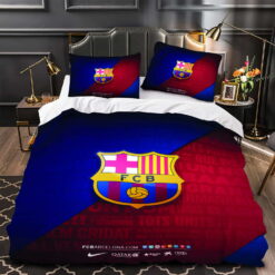 Fc Barcelona 3D Customized Duvet Cover, Bedding Set Gifts For Birthday Christmas Thanksgiving Black Friday