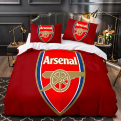 Arsenal FC Team Bedding Sets - Duvet Cover, Flatsheet, Pillowcases For Every Bedroom