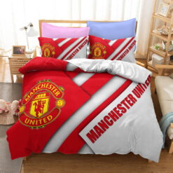 Football Team Logo Decorative Bedding Sets For Fan Style 2