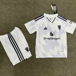 Manchester United Away Kids Kit 25-26