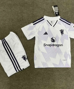 Manchester United Away Kids Kit 25-26